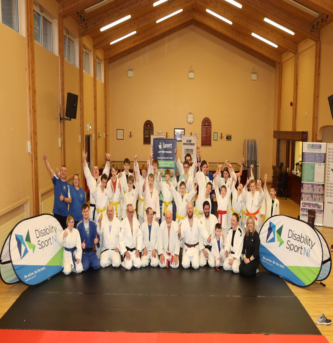 Disability Sport NI NI Judo Federation Awarded Disability Sport NI’s Inclusive Sport Award