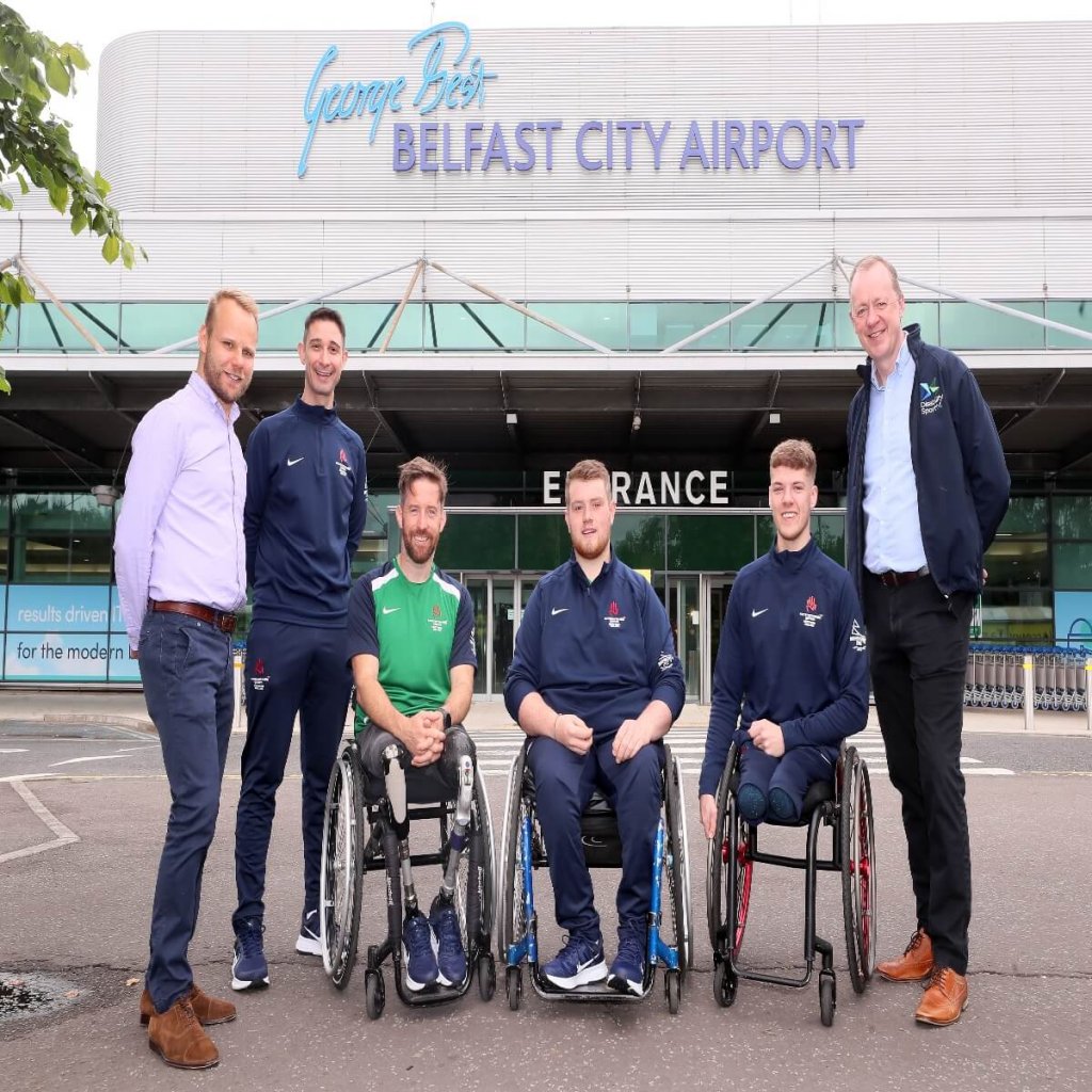 Disability Sport NI Wheelchair Basketball 3x3 Return from Commonwealth