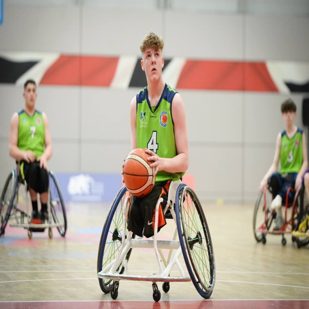 Disability Sport NI Conn Nagle Transitions to British Wheelchair Basketball Programme