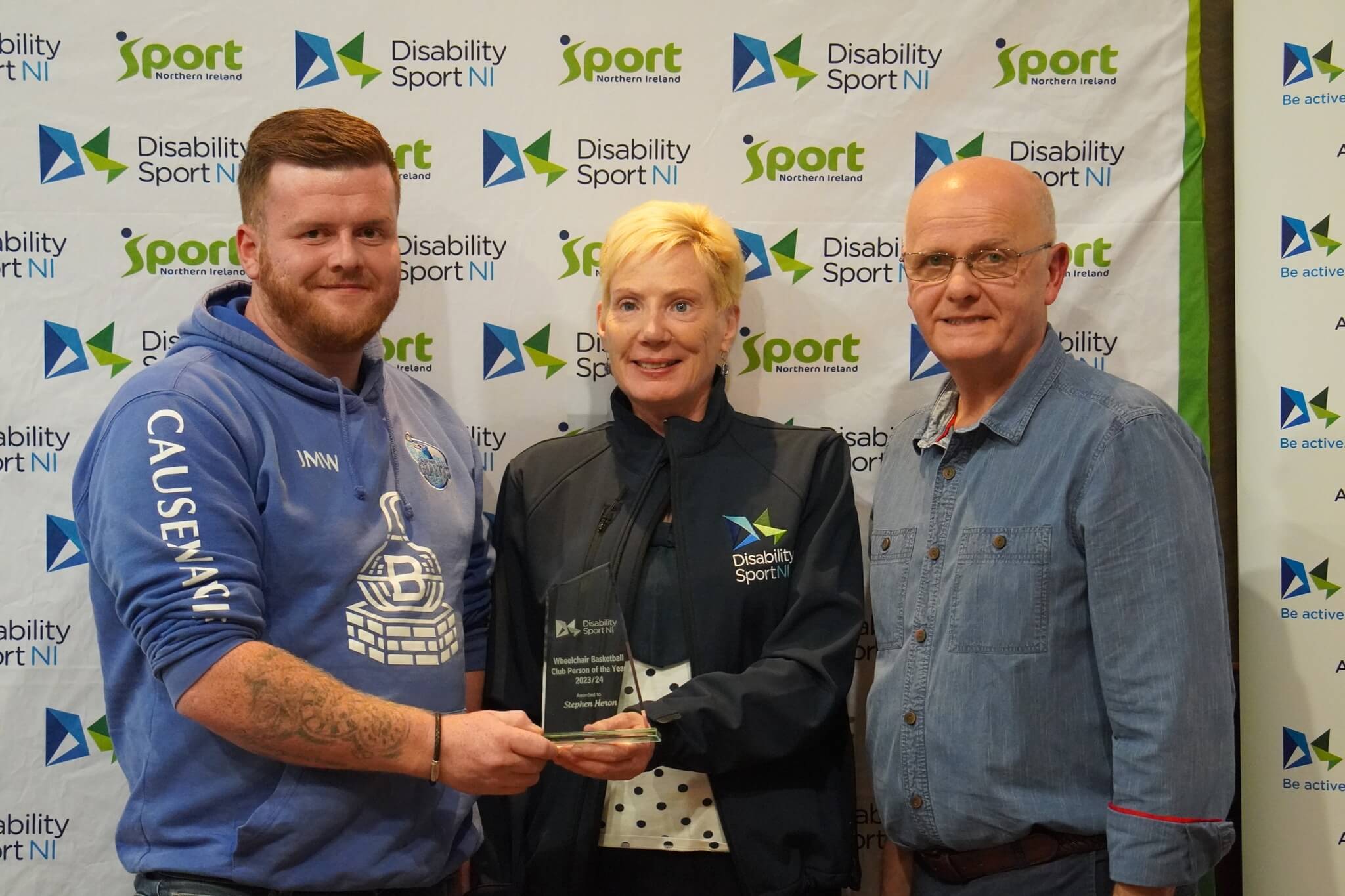 Club Person of the Year (Wheelchair Basketball) - Stephen Heron 