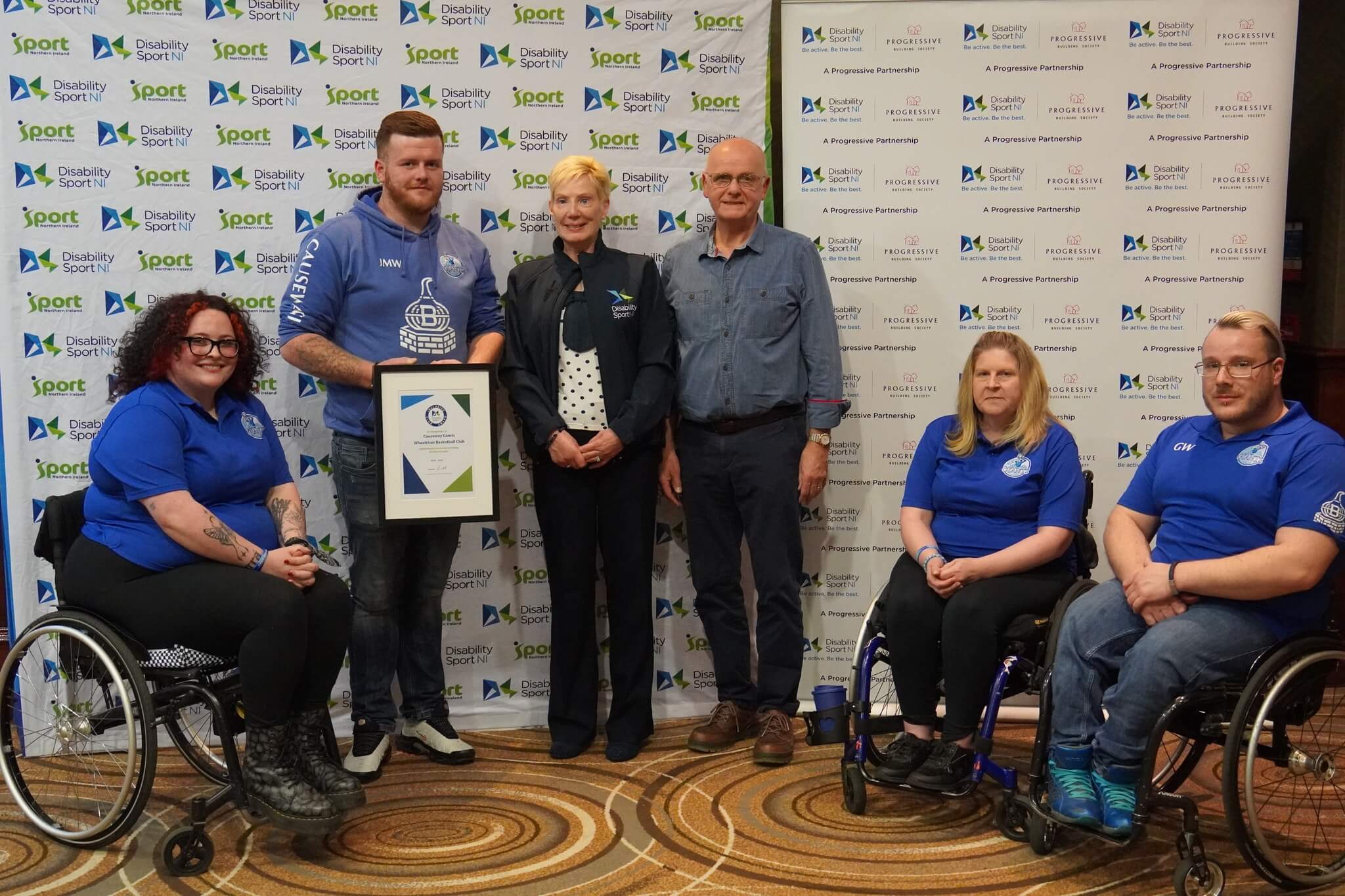  Inclusive Club Award - Causeway Giants Wheelchair Basketball Club